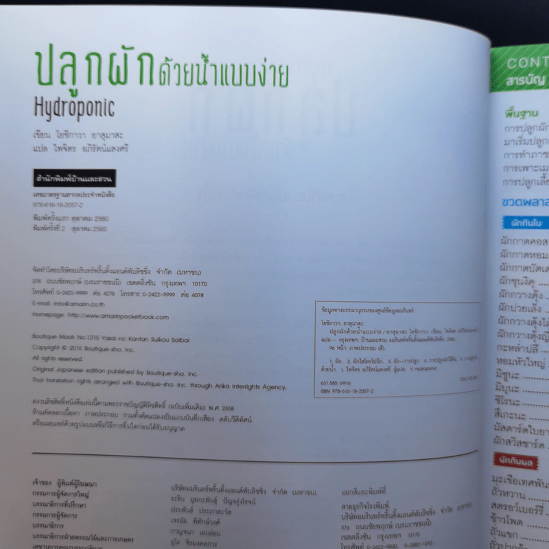 Hydroponic ปลูกผักด้วยน้ำแบบง่าย - โยชิกาว่า ยาสุมาสะ รูปที่ 9