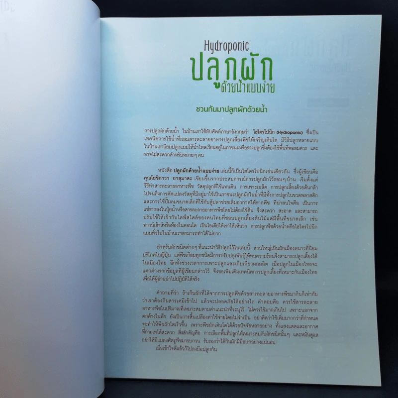Hydroponic ปลูกผักด้วยน้ำแบบง่าย - โยชิกาว่า ยาสุมาสะ รูปที่ 8