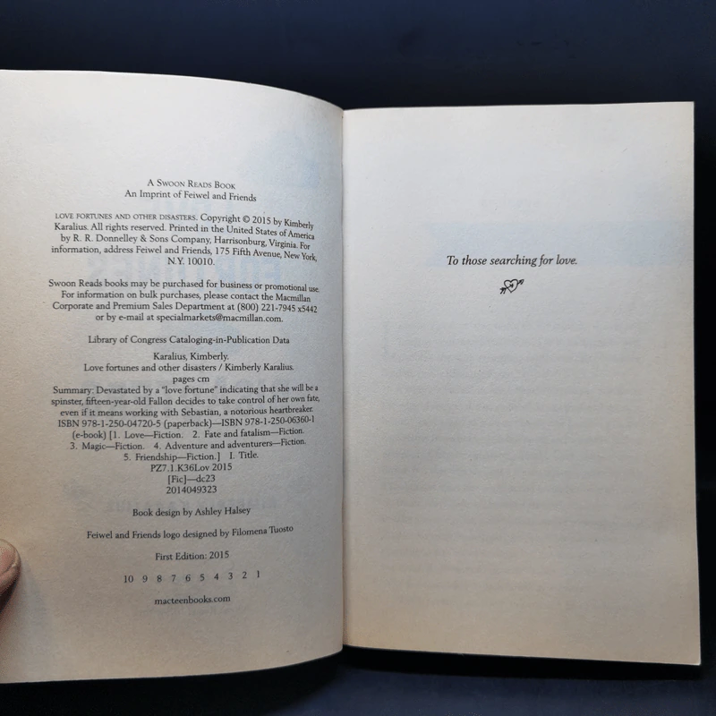Love Fortunes and Other Disasters - Kimberly Karalius รูปที่ 9