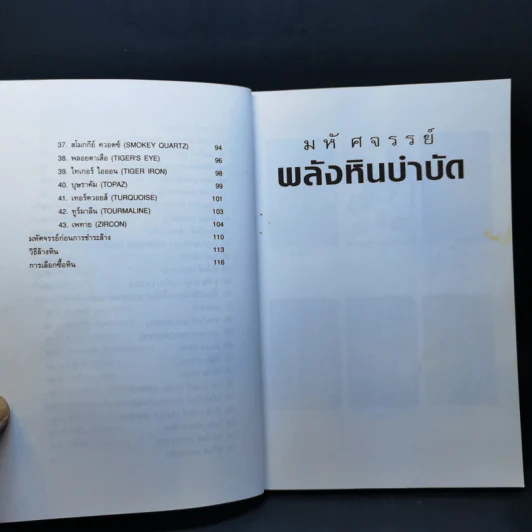 มหัศจรรย์พลังหินบำบัด - จุฑามาศ ณ สงขลา รูปที่ 11