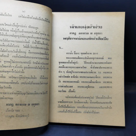 นักเลงนุ่งผ้าม่วง - กรกฎ อลงกรณ ณ อยุธยา รูปที่ 10