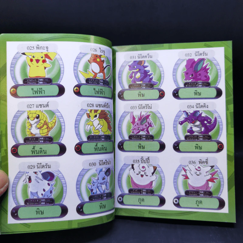 คู่มือสมุดภาพโปรเกมอน Pokemon Go 832 ตัว รูปที่ 9