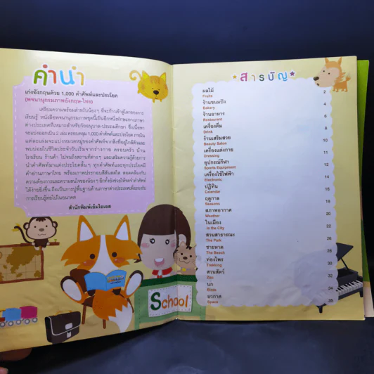 เก่งอังกฤษด้วย 1,000 คำศัพท์และประโยค เล่ม 1-2 รูปที่ 11