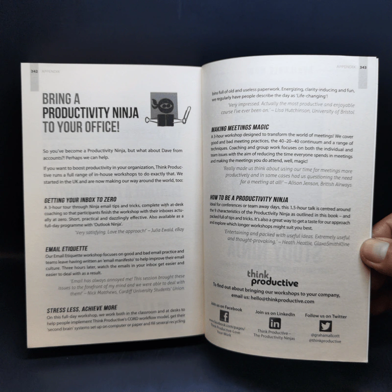 How to be a Productivity Ninja - Graham Allcott รูปที่ 13