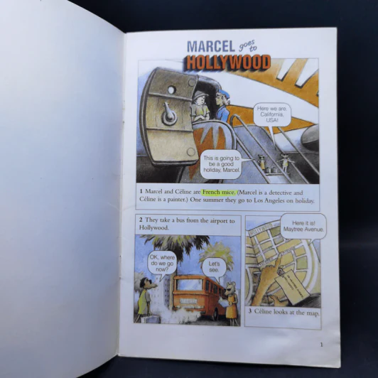 Marcel goes to Hollywood (Penguin Readers Level 1) - Stephen Rabley รูปที่ 8