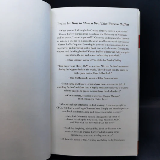 How to Close a Deal Like Warren Buffett - Tom Searcy, Henry DeVries รูปที่ 8