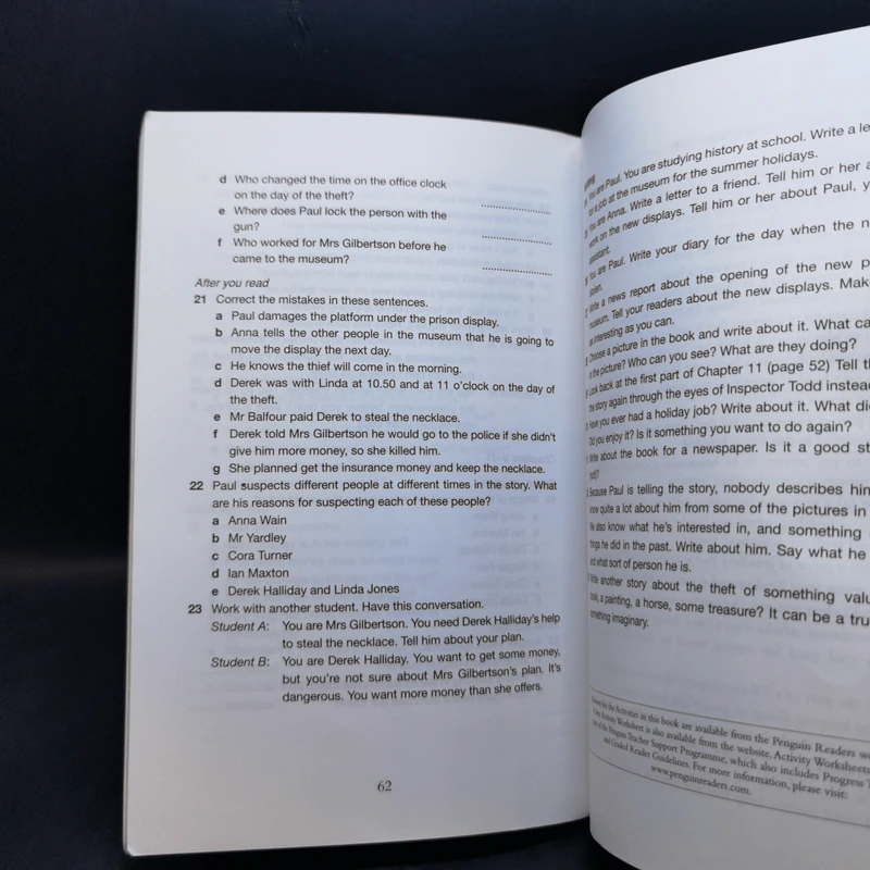 Detective Work (Penguin Readers Level 4) - John Escott รูปที่ 14