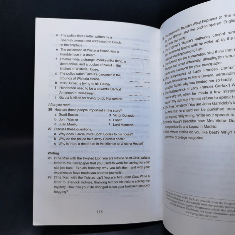 Sherlock Holmes Short Stories - Penguin Readers Level 5 รูปที่ 16
