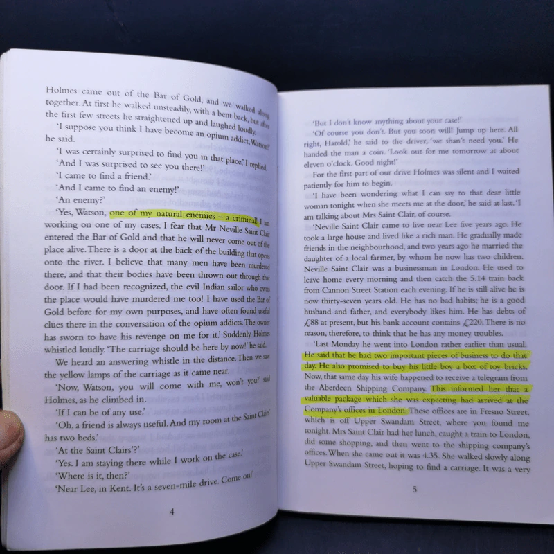 Sherlock Holmes Short Stories - Penguin Readers Level 5 รูปที่ 12