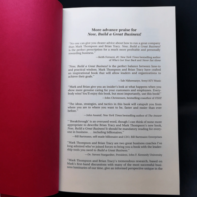 Now, Build a Great Business! - Mark Thompson, Brian Tracy รูปที่ 8