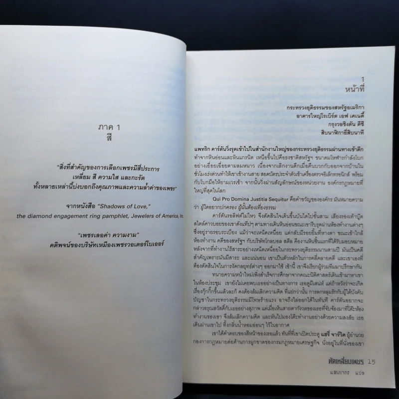 Diamond Conspiracy ตัดเหลี่ยมเพชร - Nicolas Kublicki รูปที่ 10