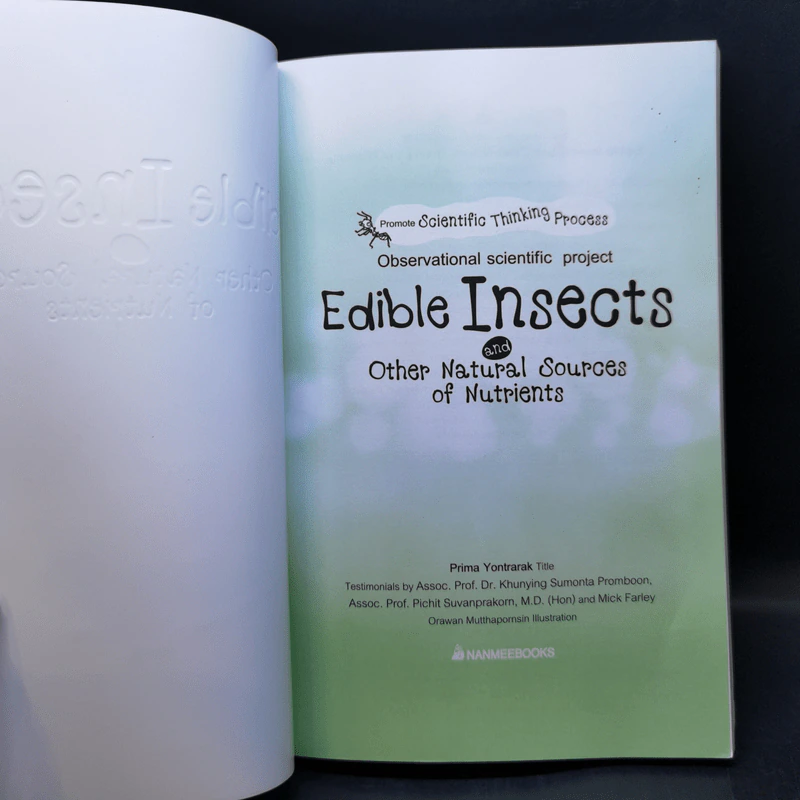 Edible Insects and Other Natural Sources of Nutrients รูปที่ 8