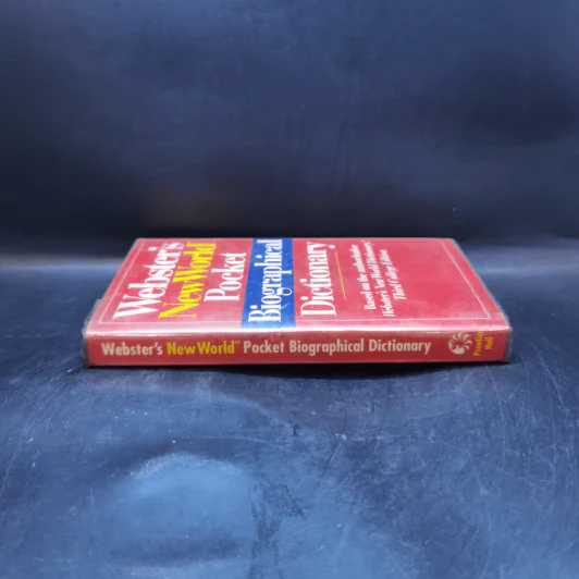 Webster's New World Pocket Biographical Dictionary รูปที่ 3