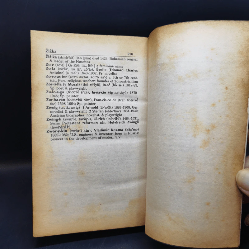 Webster's New World Pocket Biographical Dictionary รูปที่ 12
