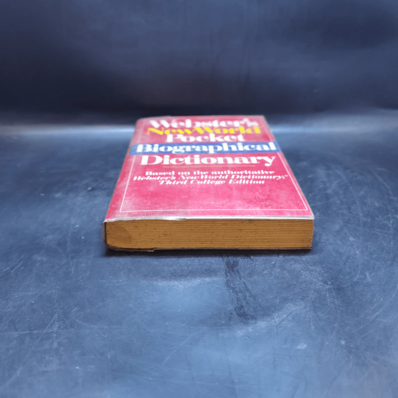 Webster's New World Pocket Biographical Dictionary รูปที่ 4