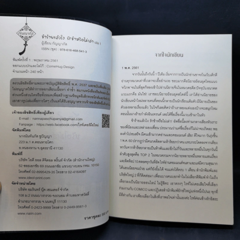ข้าร้ายแล้วไง รักข้าหรือไม่เล่า2 เล่มจบ - กัญญาภัส รูปที่ 9