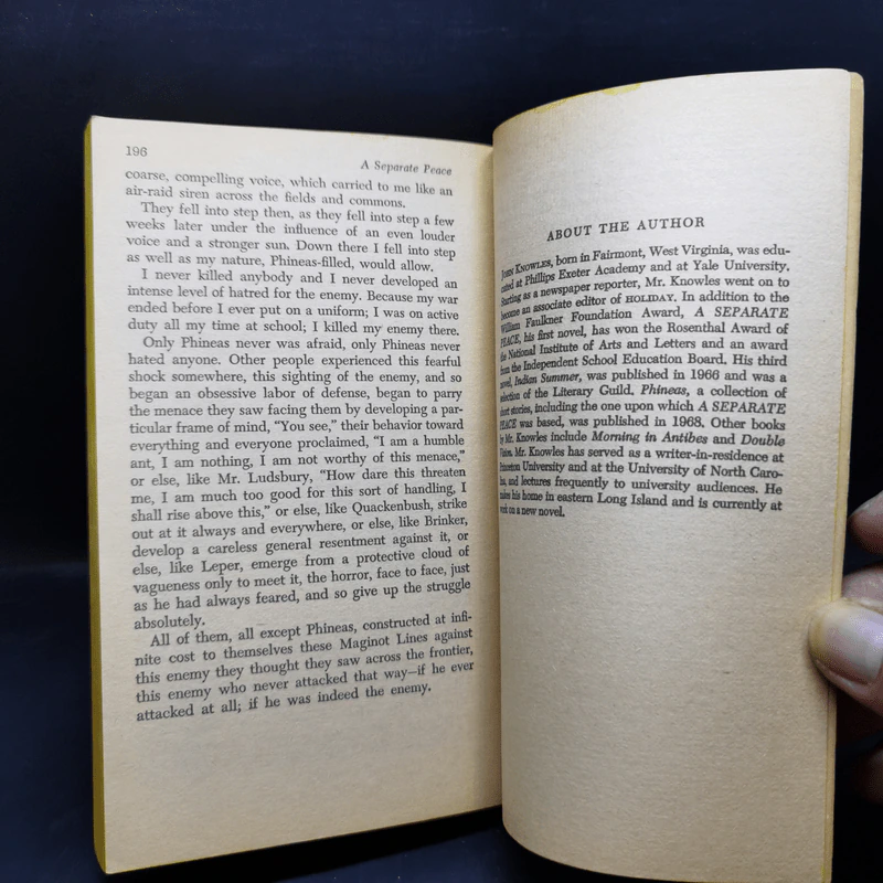 A Separate Peace - John Knowles รูปที่ 11