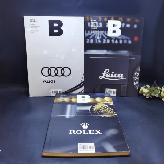 Brand Balance B Magazine Audi + Leica + Rolex รูปที่ 1