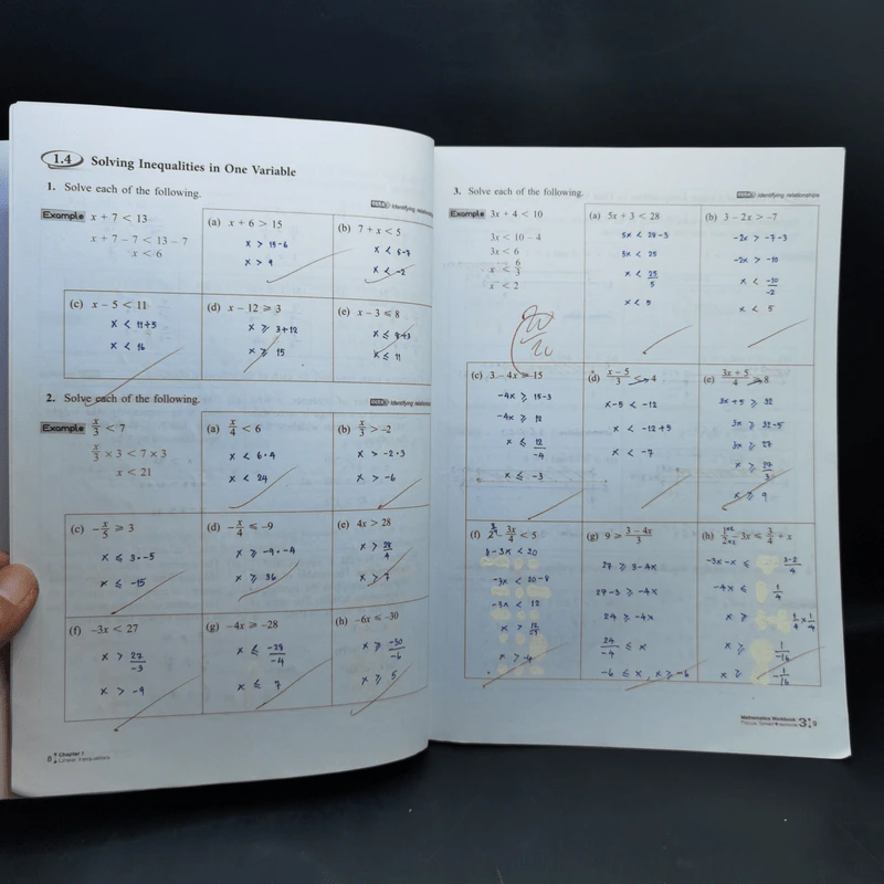 Mathematics Textbook Mathayom 2+3+3 Workbook รูปที่ 15