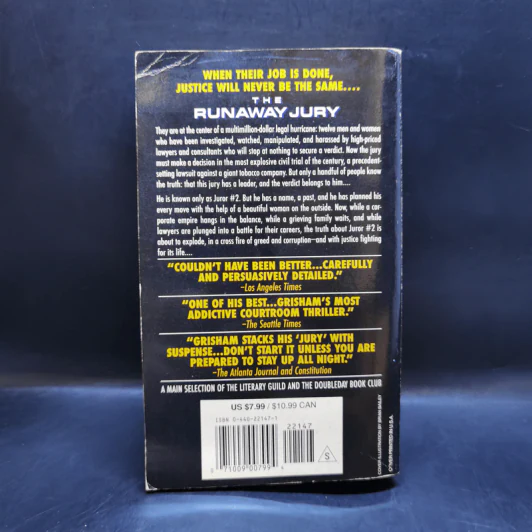The Runaway Jury - John Grisham รูปที่ 2