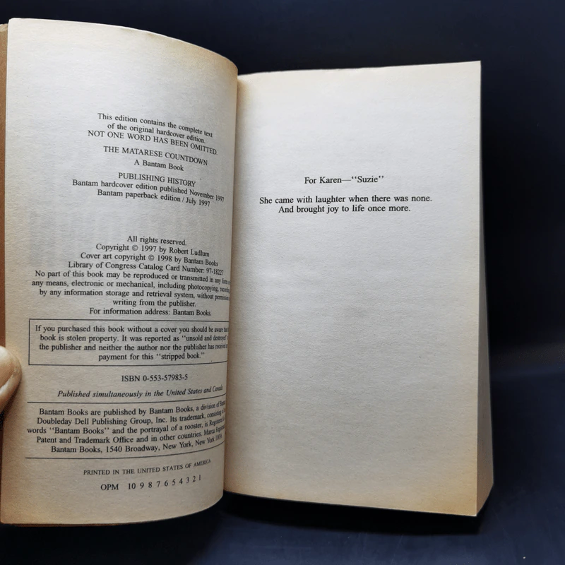 The Matarese Countdown - Robert Ludlum รูปที่ 8