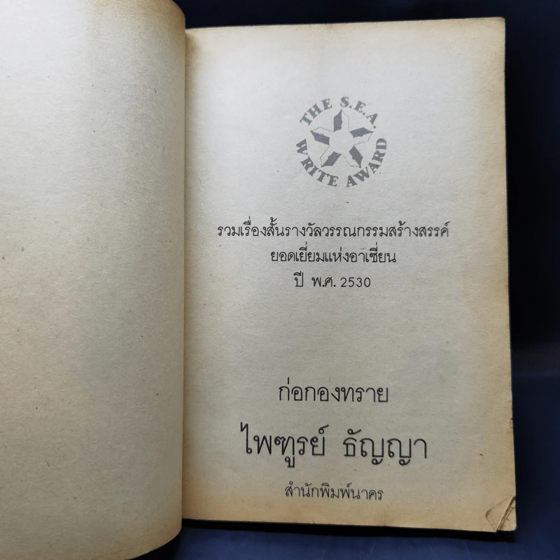 ก่อกองทราย - ไพฑูรย์ ธัญญา รูปที่ 9
