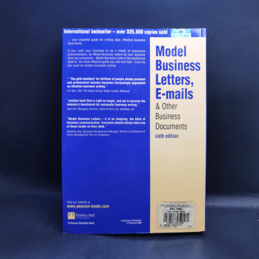 Model Business Letters, E-mails & Other Business Documents รูปที่ 2