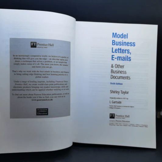 Model Business Letters, E-mails & Other Business Documents รูปที่ 8