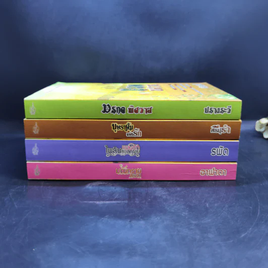 นิยายชุด อัญมณีกลางเพลิงทราย 4 เล่ม Boxset รูปที่ 5