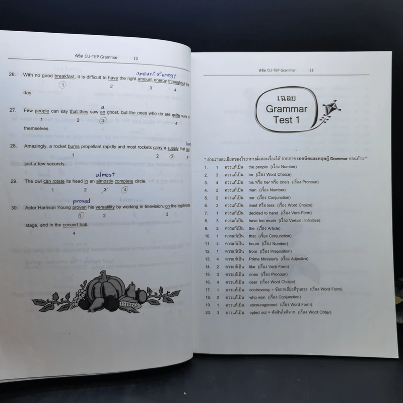 พิชิต CU-TEP Grammar รูปที่ 12