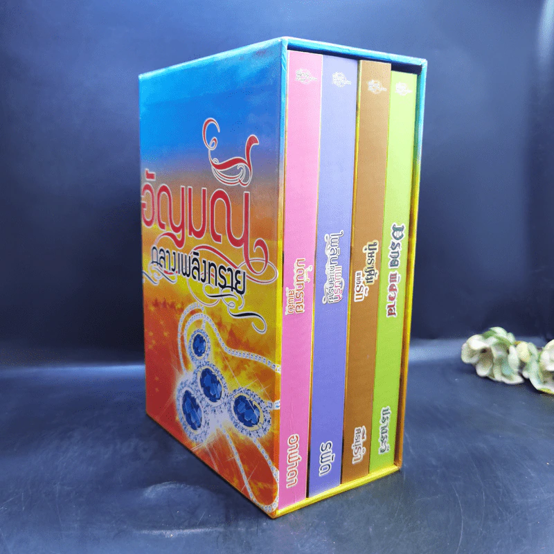นิยายชุด อัญมณีกลางเพลิงทราย 4 เล่ม Boxset รูปที่ 3