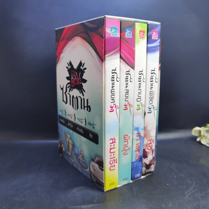 Boxset 4 หนุ่ม Bad Boys ซาตาน - สะมะเรีย, ผักบุ้ง, เก้าแต้ม, ลิซ รูปที่ 3