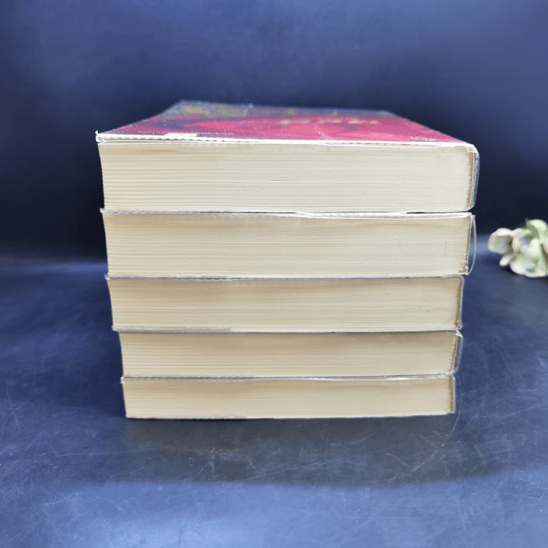 Boxset นิยายชุด มาเฟียเลือดมังกร 5 เล่ม ได้แก่ เสือ สิงห์ กระทิง แรด หงส์ - รพัด, ลิซ, ผักบุ้ง, ลิลลี่สีขาว, เรนนี่ รูปที่ 8