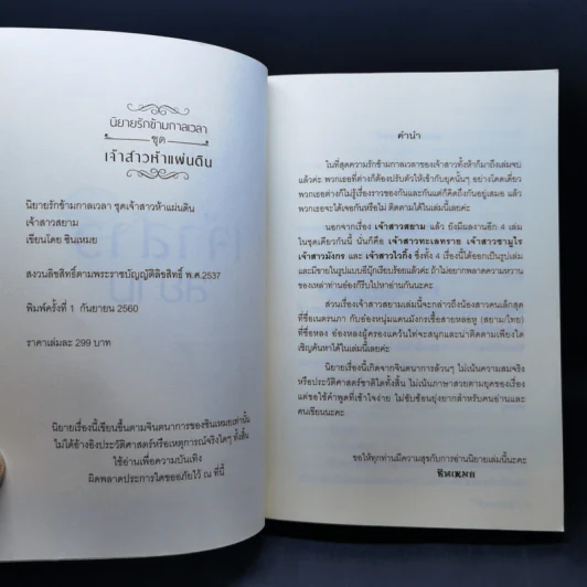 นิยายรักข้ามกาลเวลา ชุด เจ้าสาวห้าแผ่นดิน เจ้าสาวสยาม - ซินเหมย รูปที่ 8