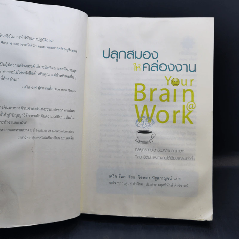ปลุกสมองให้คล่องงาน Your Brain @ Work - เดวิด ร็อค รูปที่ 9