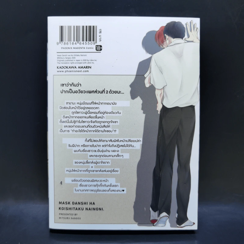 การ์ตูนวาย หนุ่มใส่มาสก์ไม่ได้อยากมีรักสักหน่อย - มิตสึรุ ซังโก รูปที่ 2