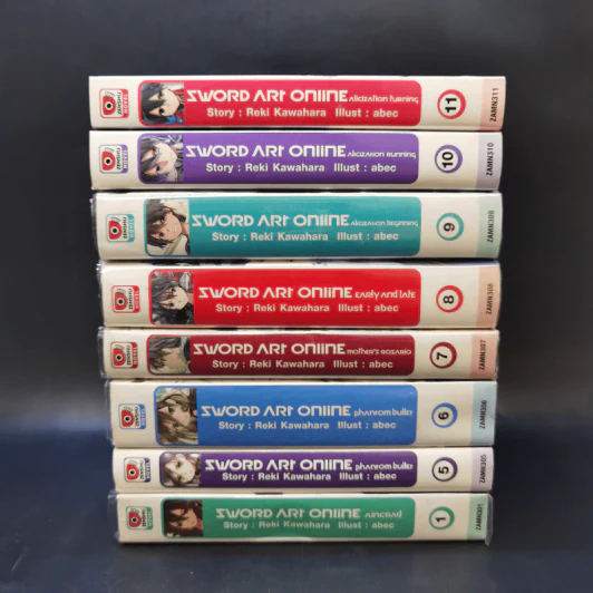 Sword Art Online ซอร์ด อาร์ต ออนไลน์ เล่ม 1,5,6,7,8,9,10 รูปที่ 2