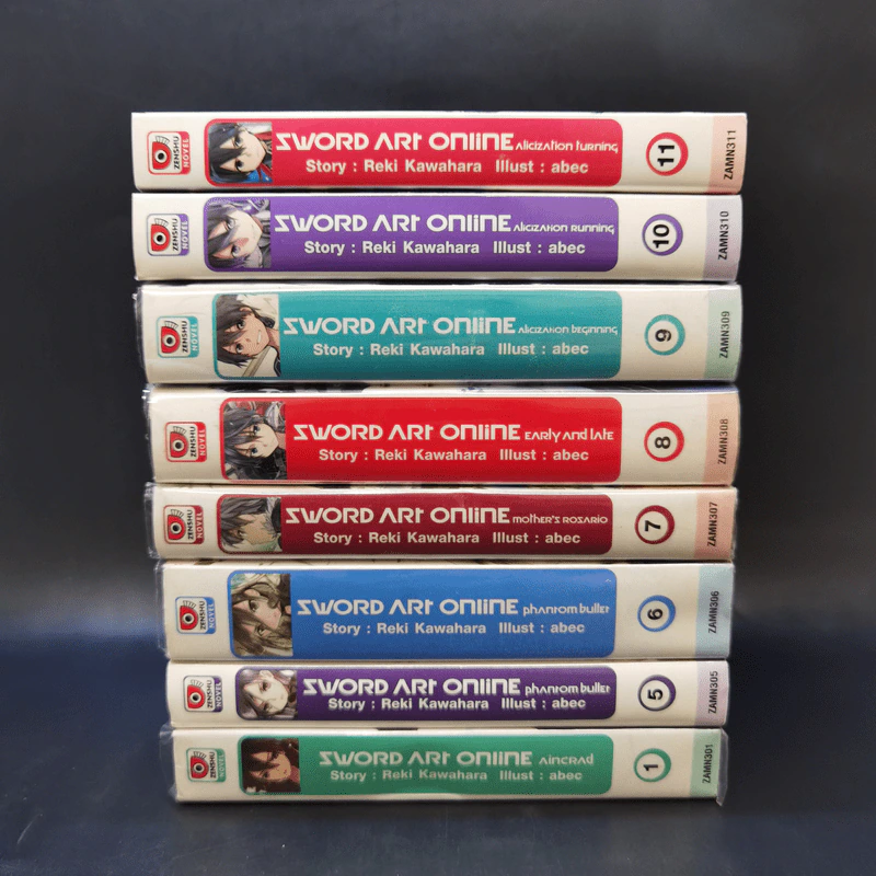 Sword Art Online ซอร์ด อาร์ต ออนไลน์ เล่ม 1,5,6,7,8,9,10 รูปที่ 2