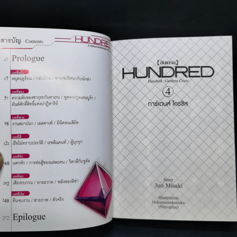 นิยาย ฮันเดรด Hundred เล่ม 1-7 รูปที่ 17