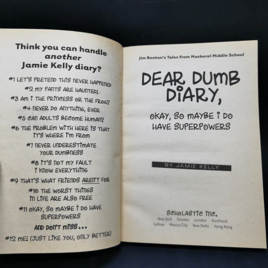 Dear Dumb Diary 5,6,8,9,10,11,12 รูปที่ 22