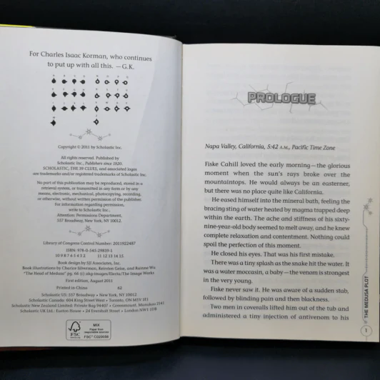The 39 Clues Book One + Book Two รูปที่ 8