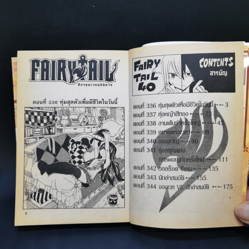 Fairy Tail ศึกจอมเวทอภินิหาร เล่ม 16,22,39,40 รูปที่ 19