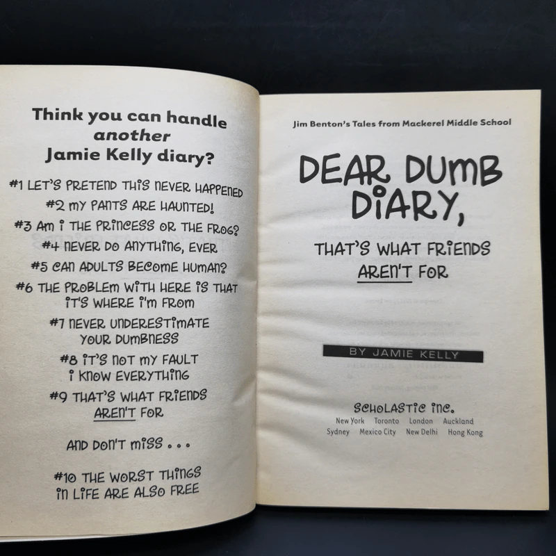 Dear Dumb Diary 5,6,8,9,10,11,12 รูปที่ 18