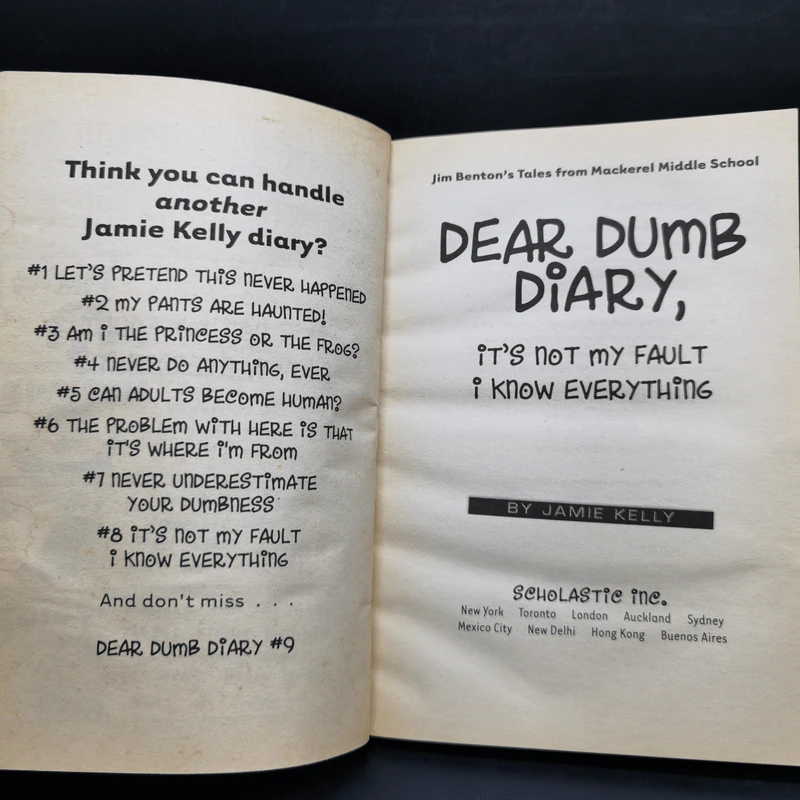 Dear Dumb Diary 5,6,8,9,10,11,12 รูปที่ 16