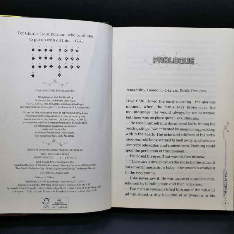 The 39 Clues Book One + Book Two รูปที่ 8