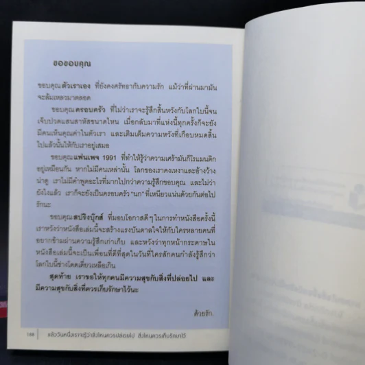 แล้ววันหนึ่งเราจะรู้ว่า สิ่งไหนควรปล่อยไป สิ่งไหนควรเก็บรักษาไว้ - 1991 รูปที่ 13