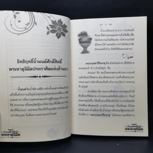 อิทธิฤทธิ์น้ำมนต์ศักดิ์สิทธิ์ พระธาตุนิมิต ประกาศิตแห่งล้านนา - พระมหาอาวรณ์ ภูริปัญโญ รูปที่ 10