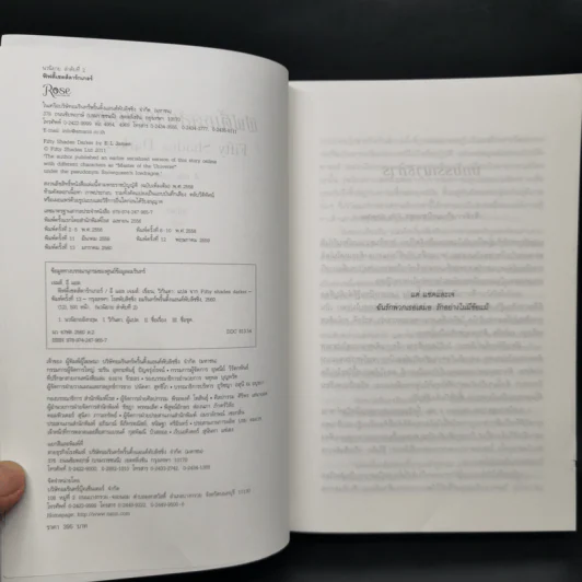 ฟิฟตี้เชดส์ดาร์กเกอร์ 2 : Fifty Shades Darker 2 - E L James (อี แอล เจมส์) รูปที่ 8