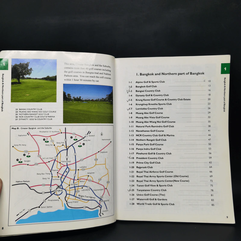 Thailand Golf Course Player's Guide 2000 รูปที่ 11