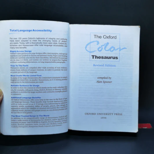 The Oxford Color Thesaurus รูปที่ 8